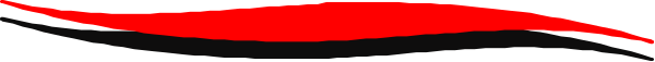 The image shows a red line on top of an object that resembles a black rectangle with rounded corners against a gray background.