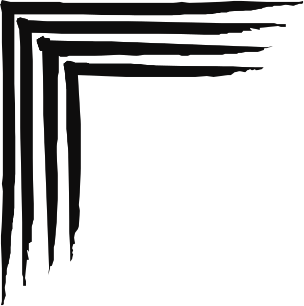 The image shows a black and white illustration of an open book with visible pages that have lines forming geometric patterns resembling zigzags on each page's spine; there is no text present in this clip-art representation, which focuses solely on the visual elements without any additional context or content.