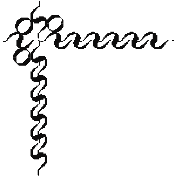 The image shows a black and white illustration of musical notes on staff lines with cursive text above them that reads "Rockin' Robin."