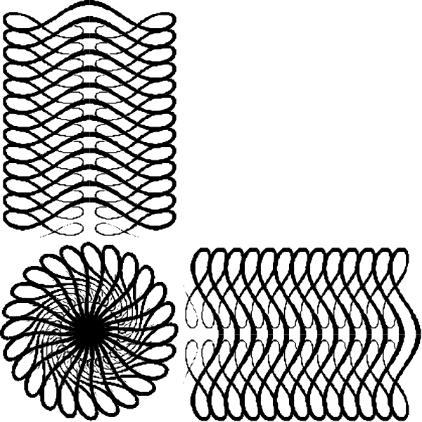 The black background of a computer screen with no visible content on it.