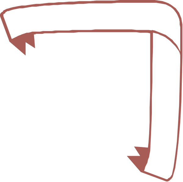 The image shows a stylized representation of an open book with pages facing outward on either side; it is predominantly white in color but has red text that reads "היא מתחלק" which translates to "she starts." There's also the word "שבוע," meaning 'week,' atop one page. The style appears cartoonish and simplistic, with bold lines defining shapes like pages of a book or an open cover. It is not clear if there are any other objects in this image as it focuses on the textual content