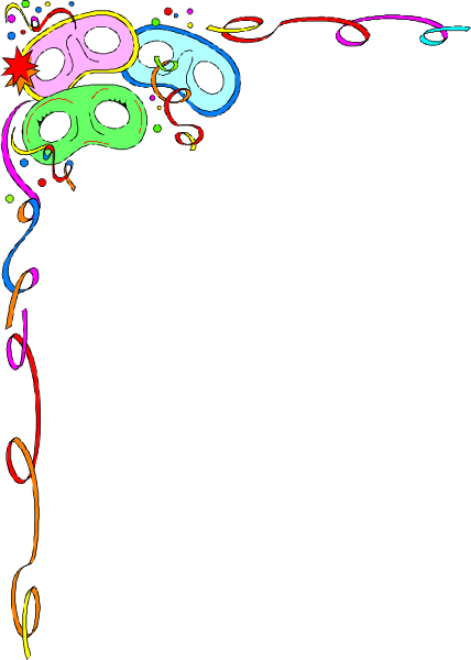 The image shows a black background with colorful abstract shapes that resemble confetti falling downwards from an unseen source above them.