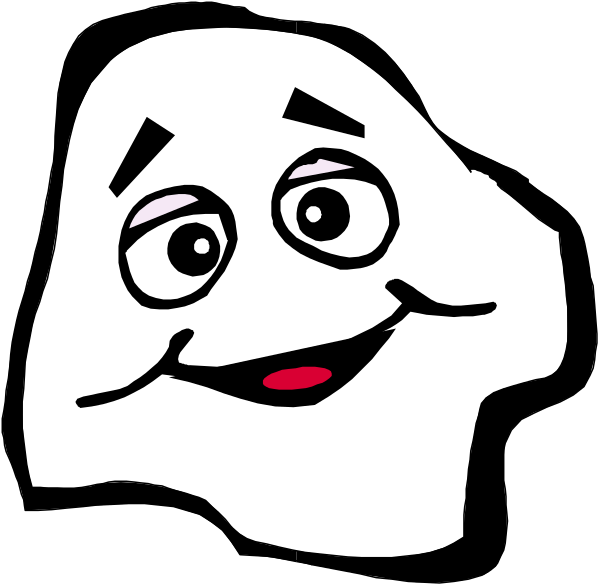 The black silhouette of a face with eyes closed against an unidentified background.