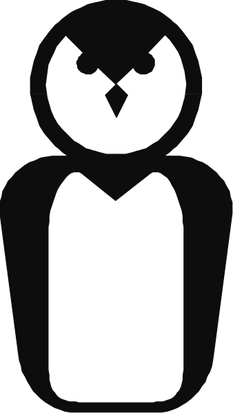 The image shows a black and white graphic of two stick figures standing side by side with their backs to each other against an abstract background that appears dark grey in color.