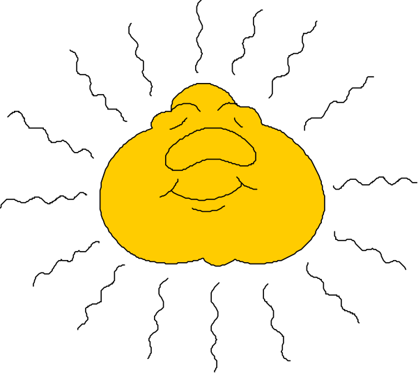 The image shows a black flag with an animated character that resembles SpongeBob SquarePants' Patrick Star in yellow at its center against a white background.