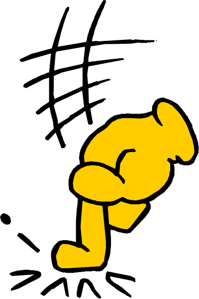 The image shows a cartoon of Winnie the Pooh peeking out from behind an open door with his head sticking up above it while holding onto something yellow that resembles honey in one hand.