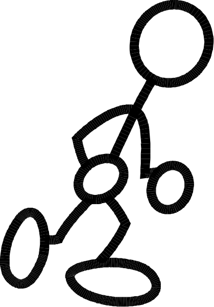 The black and white photo shows a close up of two eyes with eyelashes on what appears to be an animal's face in profile view against a dark background.