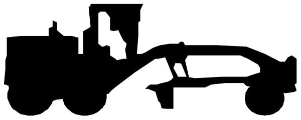 The image shows a black banner with white text on it that reads "Welcome to our new website."