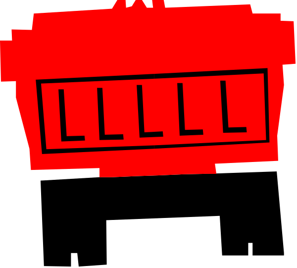 The image shows a red lock with three keys inserted into it against an indistinct background that appears to be black.