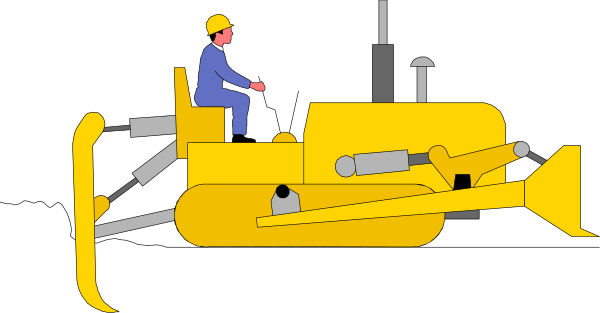 The illustration shows a person sitting on top of an old yellow submarine with various mechanical parts around it; there is no text present in this image.