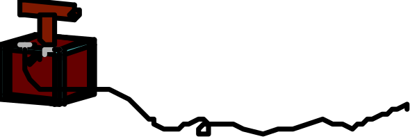 The image shows two red cars facing each other on a gray background with no visible textures to indicate movement or direction of travel.