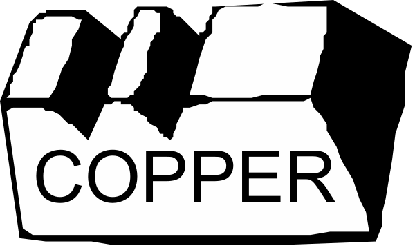 The text "Wooden Copper" appears on a black background with white lettering at an angle.