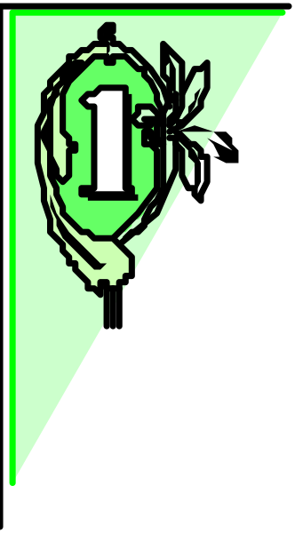 The image shows a pixelated graphic of an emblem with text that reads "1" on it against a dark background; there is also another smaller symbol resembling a shield in green to its right side, and below them appears to be some sort of banner or flag design.