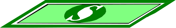 The image shows a logo with two intertwined green arrows forming an 'S' shape on top of each other against a white background.