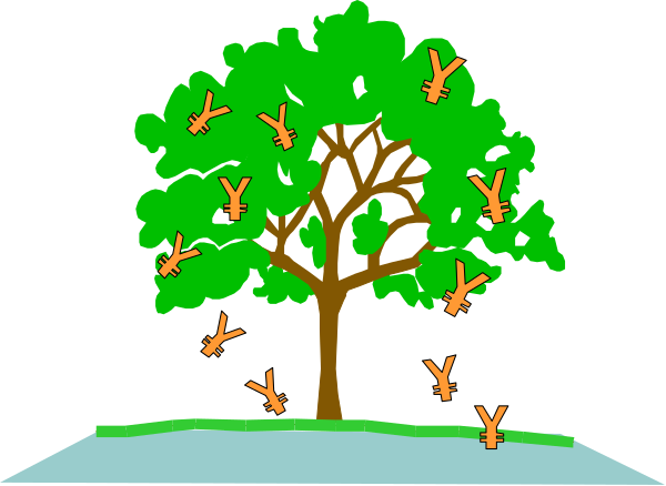 The image shows a tree with birds flying around it against an outdoor background at nighttime.