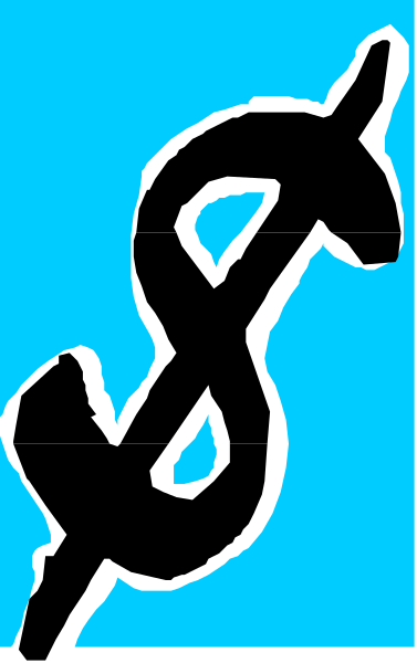 The image shows a black silhouette of an animal with horns on its head against two different backgrounds: blue at top left corner and gray in bottom right corner.