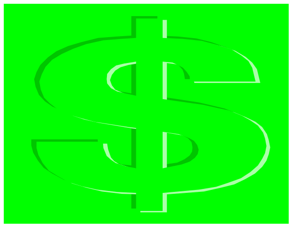 The image shows a green background with white text that reads "S" on top of it.