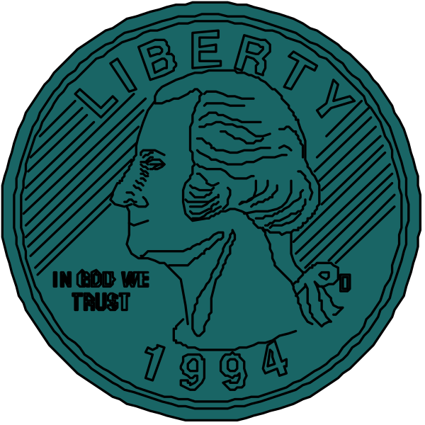 The image shows two United States pennies with a blue tint overlaying them; each penny features an illustration of George Washington's profile on one side and text that reads "LIBERTY" above his head, along with other inscriptions such as "IN GOD WE TRUST," the year 1982, and additional details. The pennies are set against a dark background. There is no action or setting depicted; it's simply an image of two coins placed side by side without any context provided for their location within space. No people,