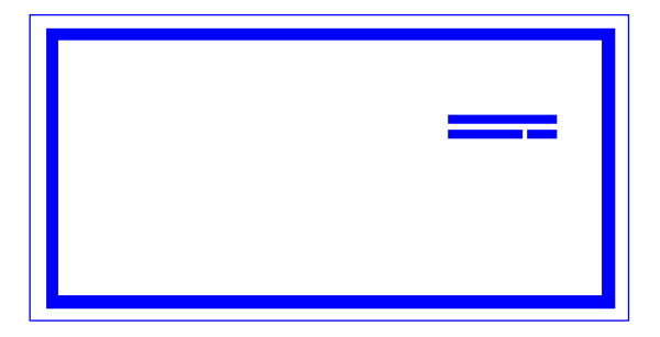 The image shows a pixelated representation of an old computer monitor with blue text on it that reads "Welcome to my website."