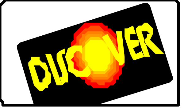 The image shows a black banner with white text that reads "OVERCOME" on it against an orange background.