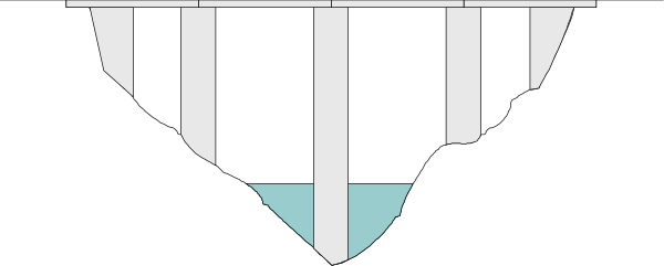 The image shows a black and white checkered pattern with an abstract design resembling a flag on top of it.