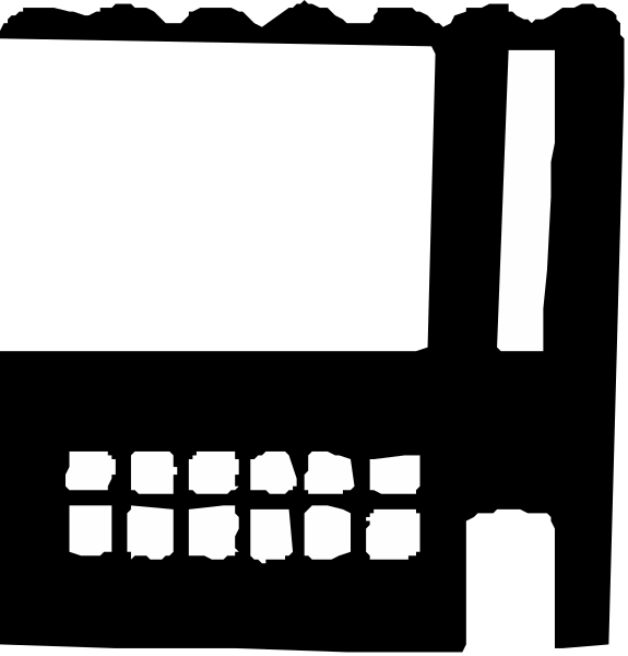 The image shows a black square with white text that reads "10" on top of it.