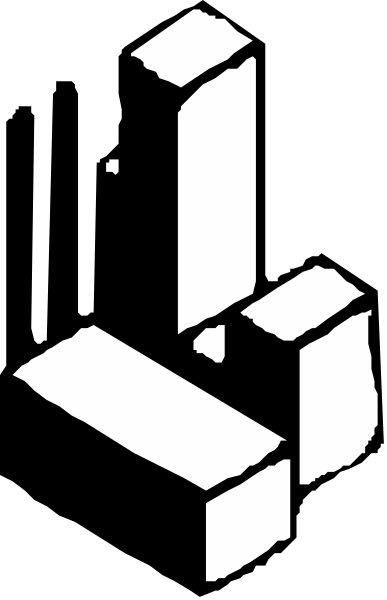 The image shows a black and white logo with geometric shapes resembling letters "T" and "E".