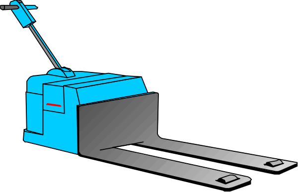 The image shows a blue printer with paper coming out of it on top of two black trays that appear to be scanners or copiers in an office environment.
