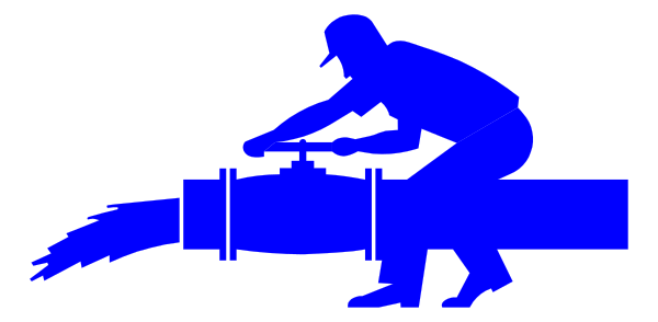 The image shows a person riding on top of an animal that appears to be surfing through water with waves around it; there is no text present in this clip-art illustration.