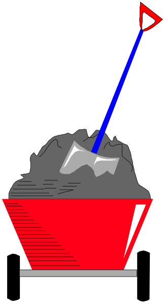 The image shows a cartoon of an ice cream cone with two scoops on top being eaten by someone who is holding it in their hands while standing next to a red cup that has a blue straw sticking out, and there's also a mountain behind them.