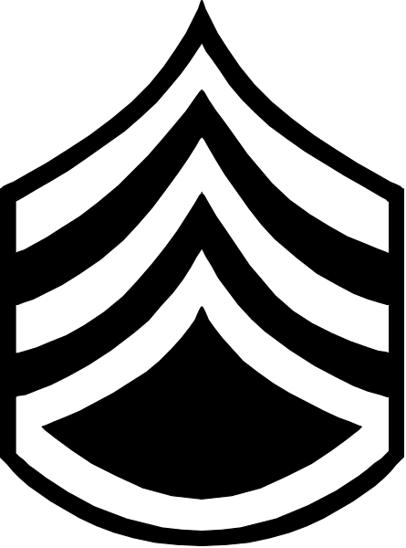 The image shows a black emblem with white lines representing an eagle's head on its left side and two wings extending from either end of it to form a triangle shape above the bird's body.