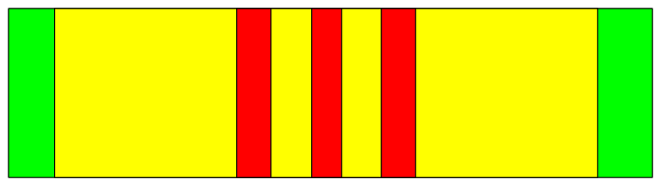 The image shows a simple bar graph with four bars of varying heights against different colored backgrounds: red on gray at 10%, yellow on green at 25%, blue on white at 37% and orange on black at 49%. There is no text or additional context provided. It's just the bare minimum information to describe what it shows without any embellishments, artistic interpretations, or assumptions about its meaning. The image does not depict people, animals, actions, objects, settings, etc., as there are none present in this clip-art