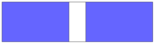 The image shows a blue line on top of another grayish line against an indistinct background with no other discernible details visible in this small clip-art format.