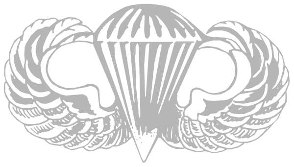 The image shows a black and white logo with an eagle's head at its center surrounded by wings on either side of it; above this central figure is another winged creature that appears to be a bird, possibly an owl due to its round body shape and large eyes.