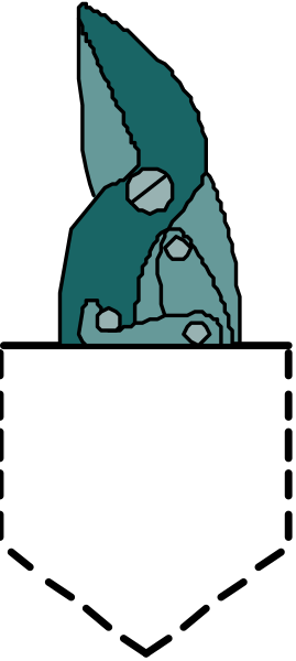 The image shows a cartoon of an alien with blue skin standing next to what appears to be a spaceship door on its side in space-themed attire.