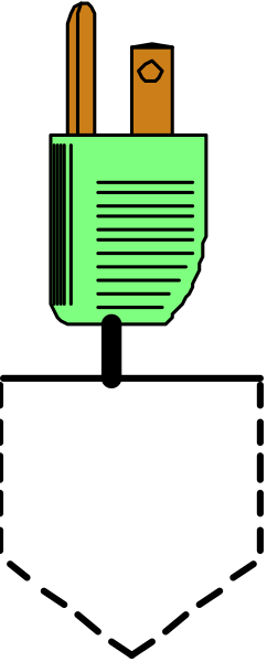 The image shows a closeup of an object with text on it that reads "100%" next to what appears to be a battery icon in green coloring against a black background.