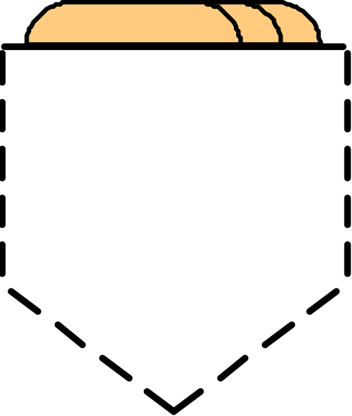 The image shows a black silhouette of an open book with pages visible on both sides against a white background.