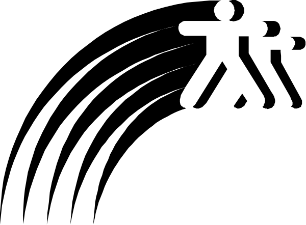 The image shows a black line with two rectangles on either side of it against a gray background.