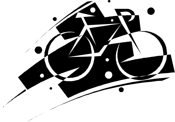 The image shows a black background with three white dots arranged vertically on top of each other at varying heights from left to right.
