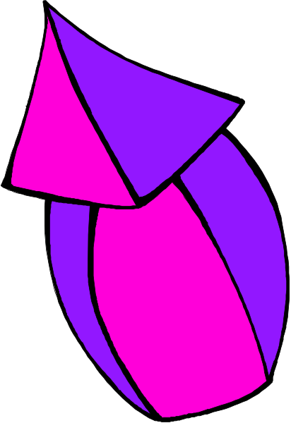 The image shows a purple flower with six petals against a gray background.