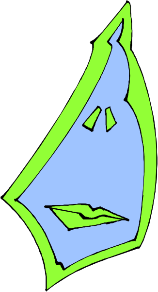 The image shows a stylized graphic of an open book with pages that have abstract designs on them against a plain background.