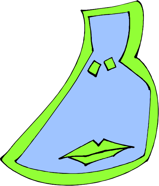 The image shows a cartoon of an ice cream cone with two scoops on top, colored blue at the bottom half and green in the middle section.