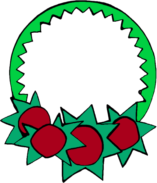The image shows a cartoon of an ice cream cone with cherries on top placed inside what appears to be a green circle resembling a badge or award emblem.