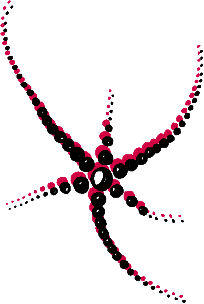 The image shows a stylized graphic of an octopus with its tentacles spread out against a white background.