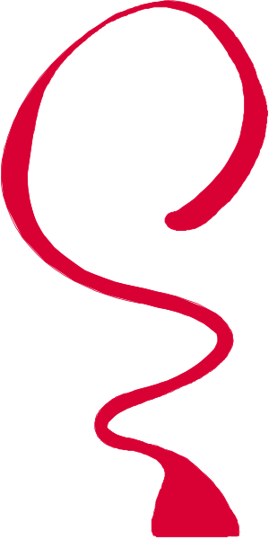 The image shows a question mark with an arrow pointing to it from above on what appears to be a white background.
