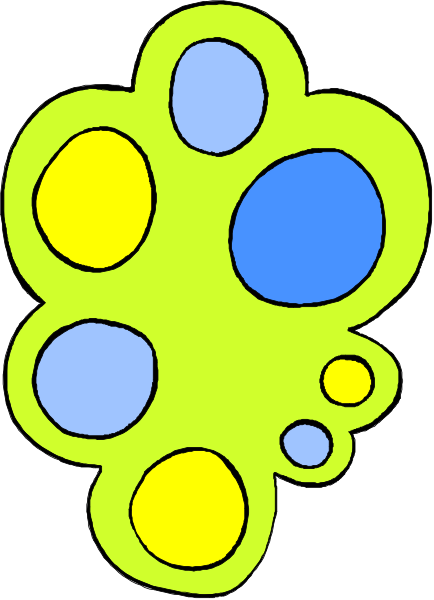 The image shows a colorful abstract design with various shapes including circles of different sizes and shades of blue, yellow, green, red, white, black, gray, brown, purple, orange, pink, beige, cream, tan, light blue, dark blue, sky blue, lime green, chartreuse, mustard yellow, lemon yellow, sunflower yellow, olive green, teal, turquoise, emerald, sapphire, ruby red, magenta purple, and hot pink. The shapes are arranged in a way that they form an abstract pattern
