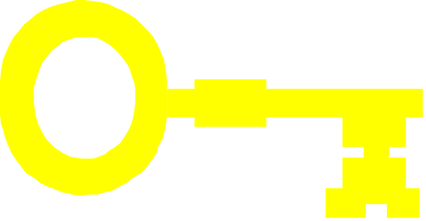 The image shows a key with two keys on it against a gray background.