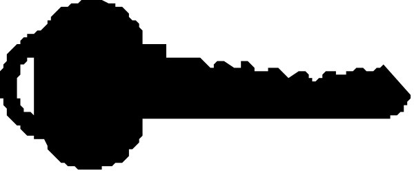 The image shows a black cat with white eyes sitting on top of an object that appears to be a small table or shelf in what looks like a dark room.