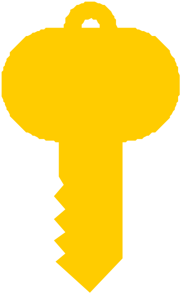 The image shows a key with an attached lock symbolizing security or access control within what appears to be a digital interface due to its pixelated nature.