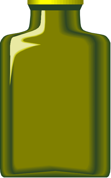 The image shows a yellow bottle with no visible contents against an out of focus background that appears to be indoors due to lighting conditions.